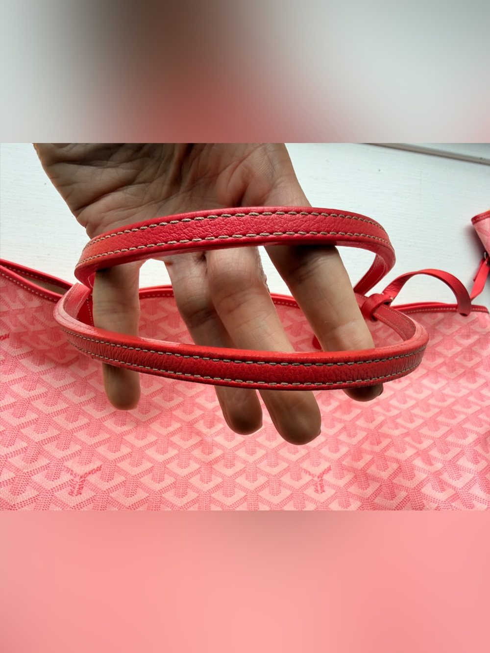 Rare Limited Edition Goyard St. Louis GM in Pale Pink💖 - Picture 16 of 16